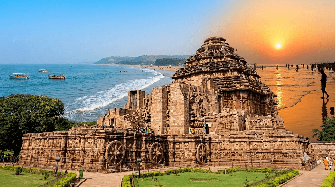 Konark Sun Tample Tour