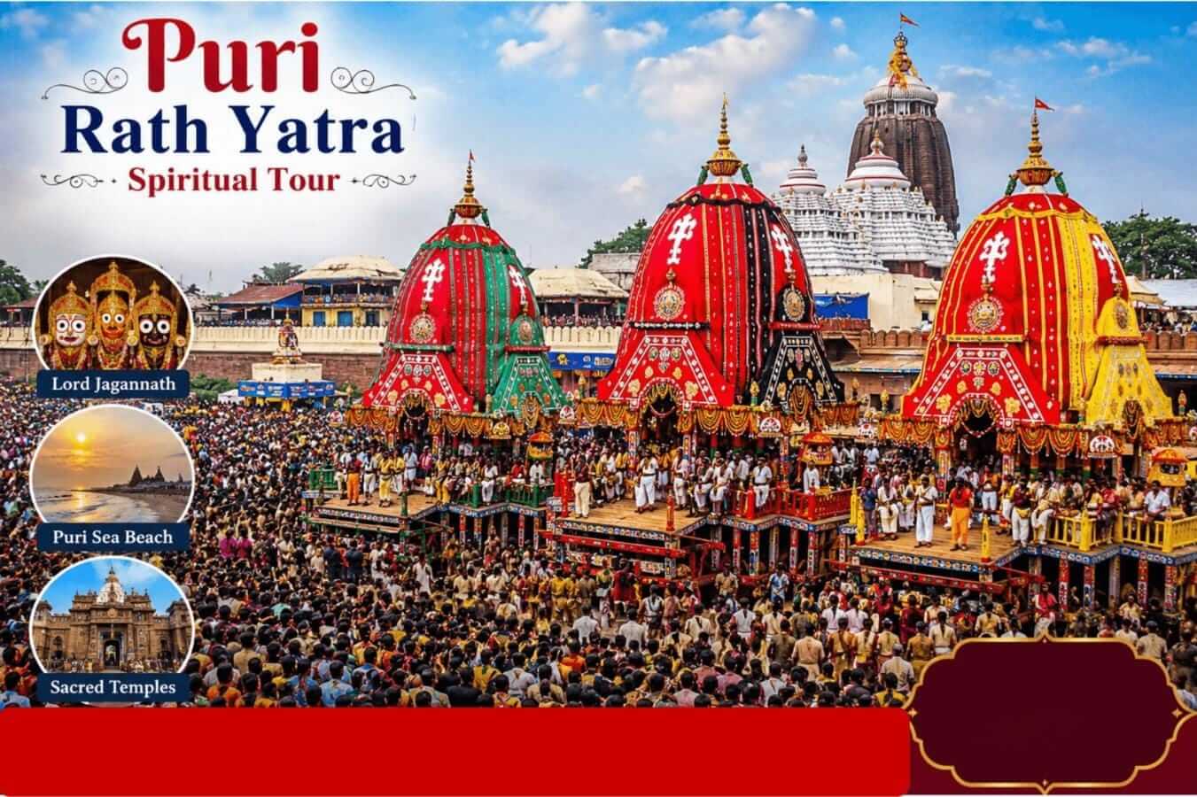 Puri Ratha Yatra Spiritual Tour Packages